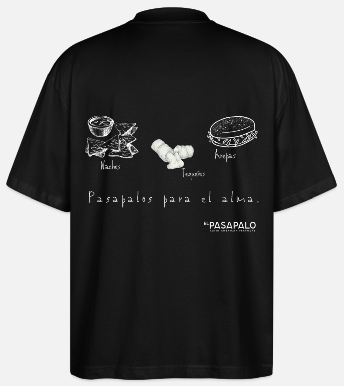 Tshirt "Pasapalos" | Oversized Unisex Bio T-Shirt