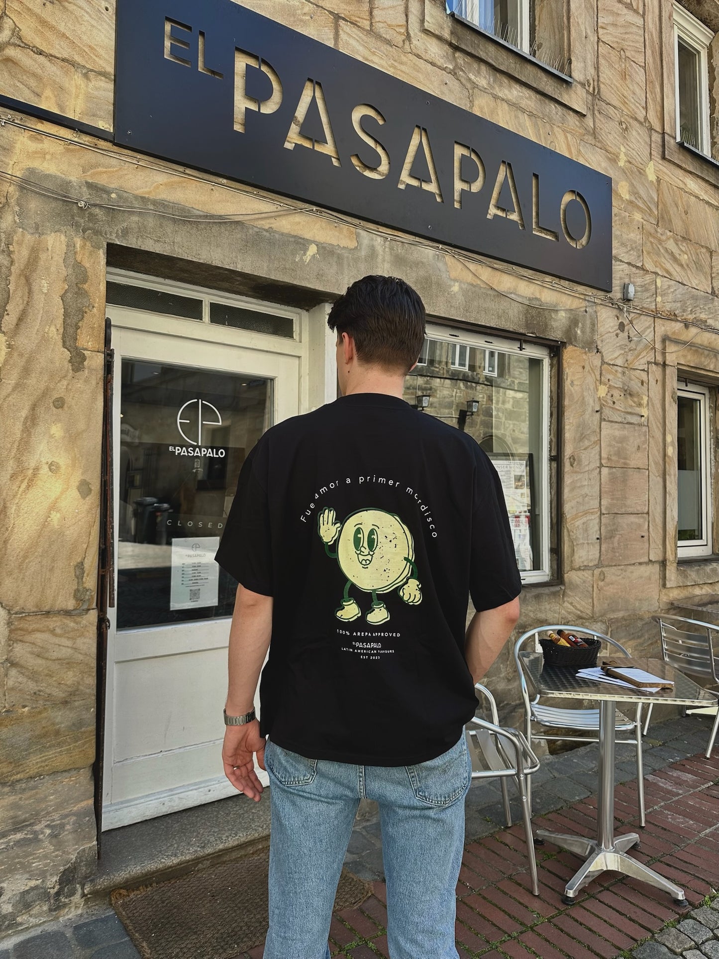 Tshirt "Arepaman" | Oversized Unisex Bio T-Shirt